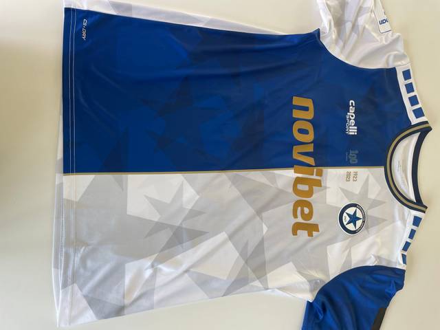 VINTAGE Maillot ISTRES porté n°6 + short Baliston match wonr shirt